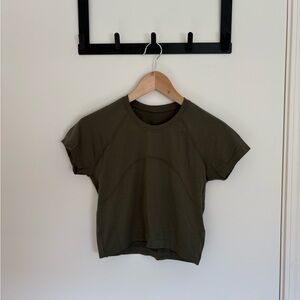 Cropped Lululemon Swiftly Tech